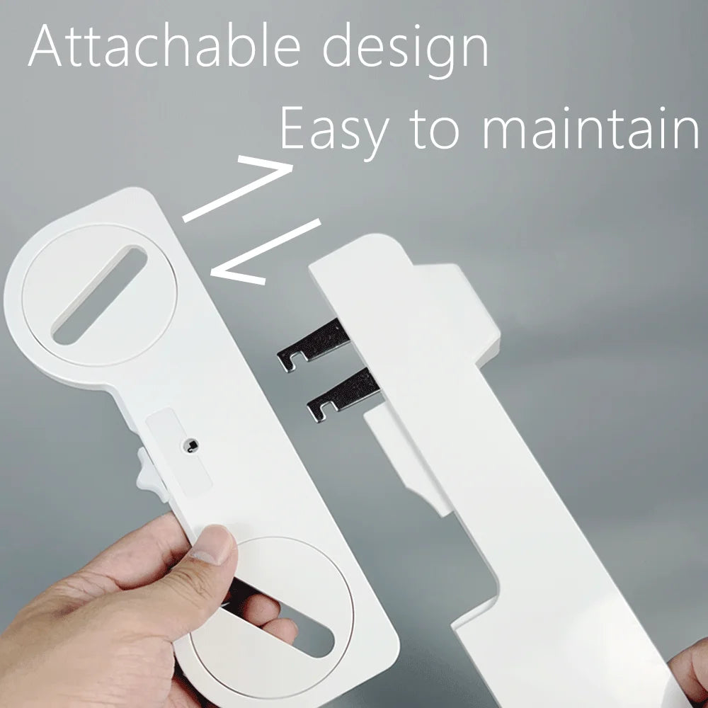 Bidet Toilet Seat Bidet Attachment Detachable structure Easy for Maintaining Dual Nozzle Cleaning Butt Attachable Bidets