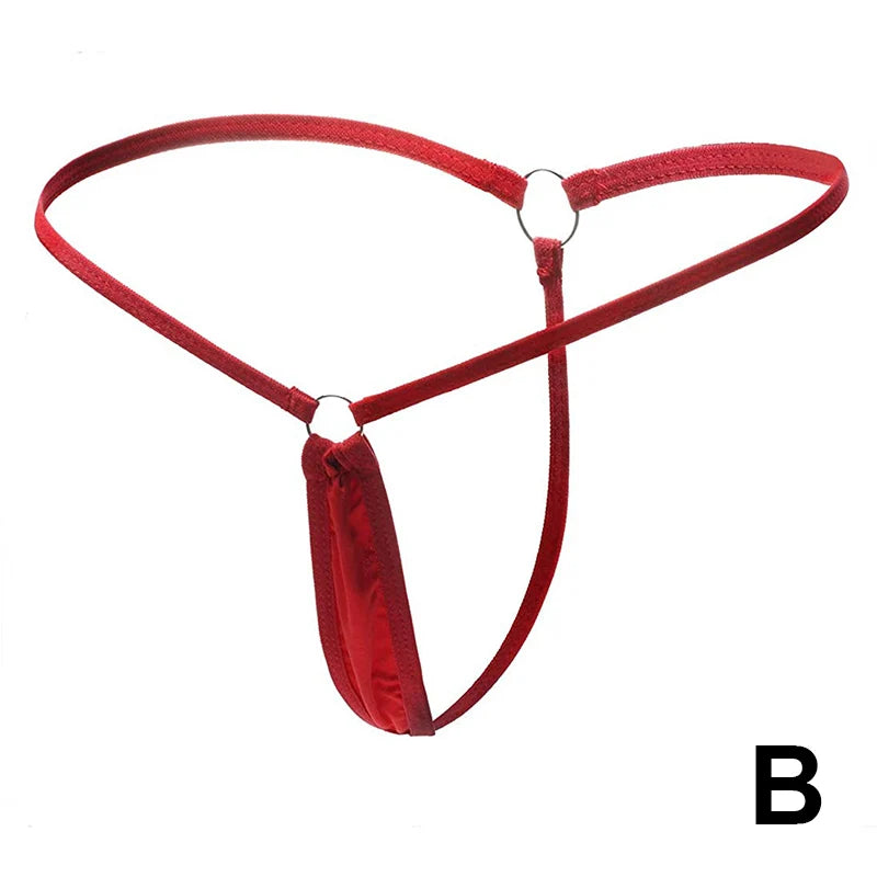Sexy Thong Thin Strap Women's Panties Exotic Lingerie T Back Ladies Thongs Low Waist Micro MINI G-String Female Tanga Underwear
