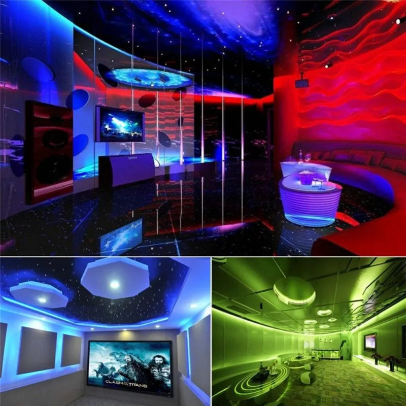 LED Strip 5050 5630 2835 RGB Lights 12V 5M Flexible Home Kitchen Decoration Lamp Waterproof 300 LED Tape Diode Ribbon 60LEDs/M