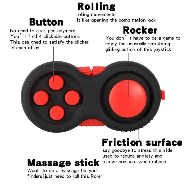 Handle Stress Reliever Novelty Autism Toy Funny Decompression Handles Educational Anxiety Therapy Novel Finger Sports Toys