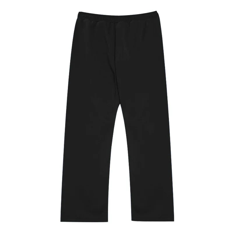 New Men's Luxury Jogging Pants Men's Plus Size Men's Straight Leg Color Blocked Casual Pants Loose and Versatile Elastic Pants
