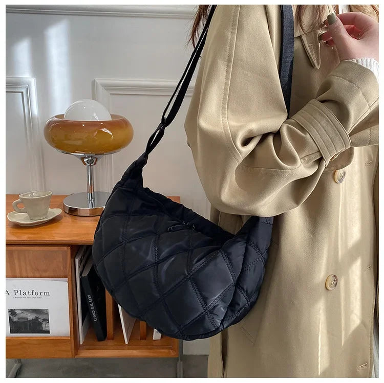 Embroidery Crossbody Bags for Women Large Capacity Handbags Shoulder Messenger Bag Female Popular Fashion Hobos Shopper Bag Sac