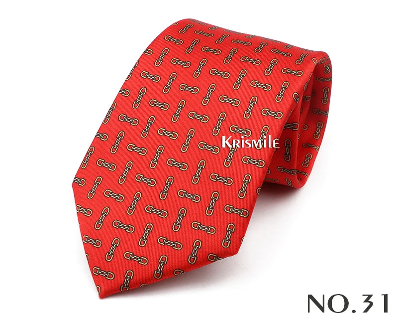 New Design Bohemian Style Necktie For Men Silk Touch Soft Blue Red Yellow Necktie Fit Wedding Party Business Office Accessory