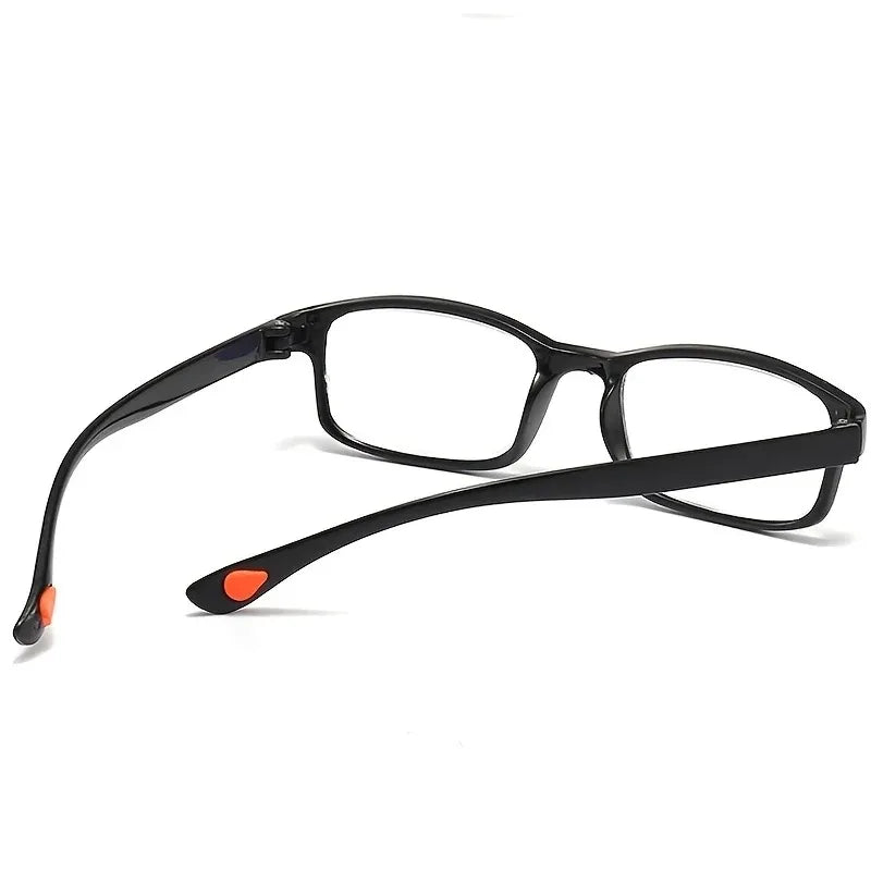 Viewring 20Pcs Square Frame Reading Glasses with Fashionable Color Matching and Presbyopia Glasses Suitable for Men and Women