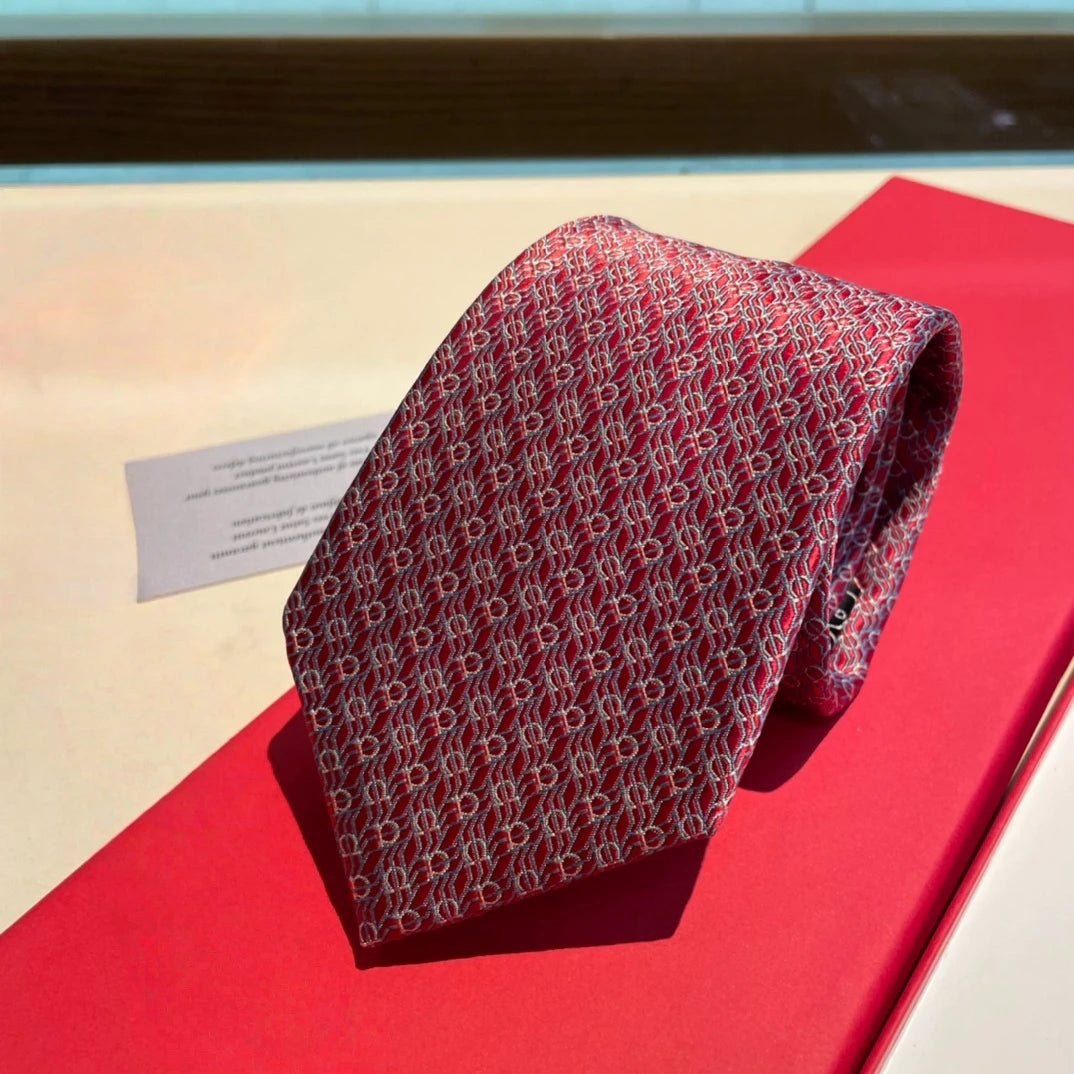 Luxury Brand Handmade Men's Neck Ties 100% Silk Ties Twill F Style High-End Business Formal Bows Ties Holiday Christmas Gifts