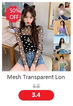 Summer Sheer Short Sleeve T Shirt Tops Women Slim Mesh Fish Net See-Through Crop Tops Tees Casual T Shirt Streetwear Clubwear