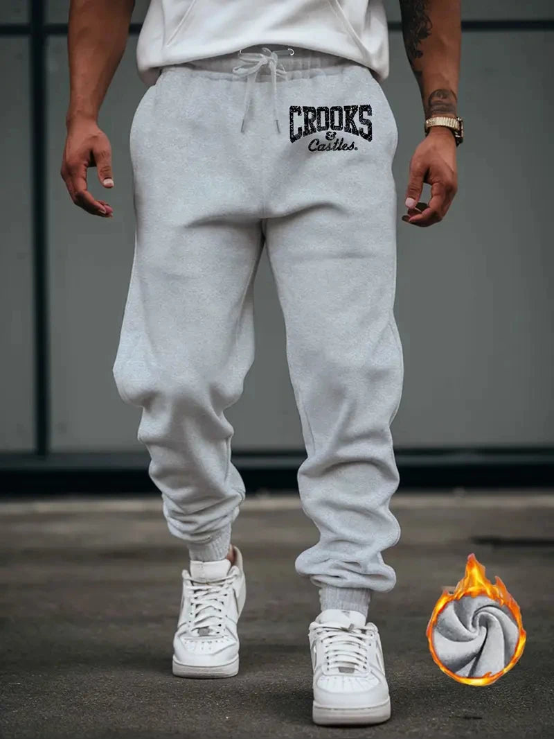 2026 Men's Pants New Autumn Winter Running Joggers Sweatpants Sport Casual Trousers Fitness Gym Breathable Pants