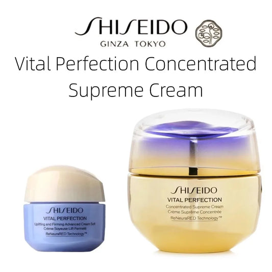 SHISEIDO Vital Perfection Cream SPF 30 (15ml/50ml), for Normal to Dry Skin - Visibly Lifts & Firms, Original Japanese Skin Cares