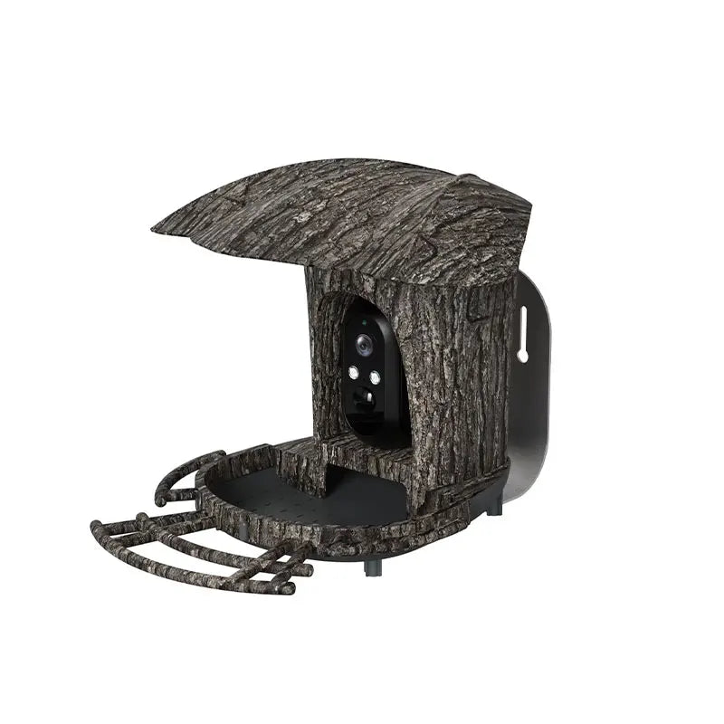 BF1 Smart Bird Feeding Camera 180° Wide Angle Lens 7m PIR Motion Sensor Support Solar Panel Power Supply Multi-color Option