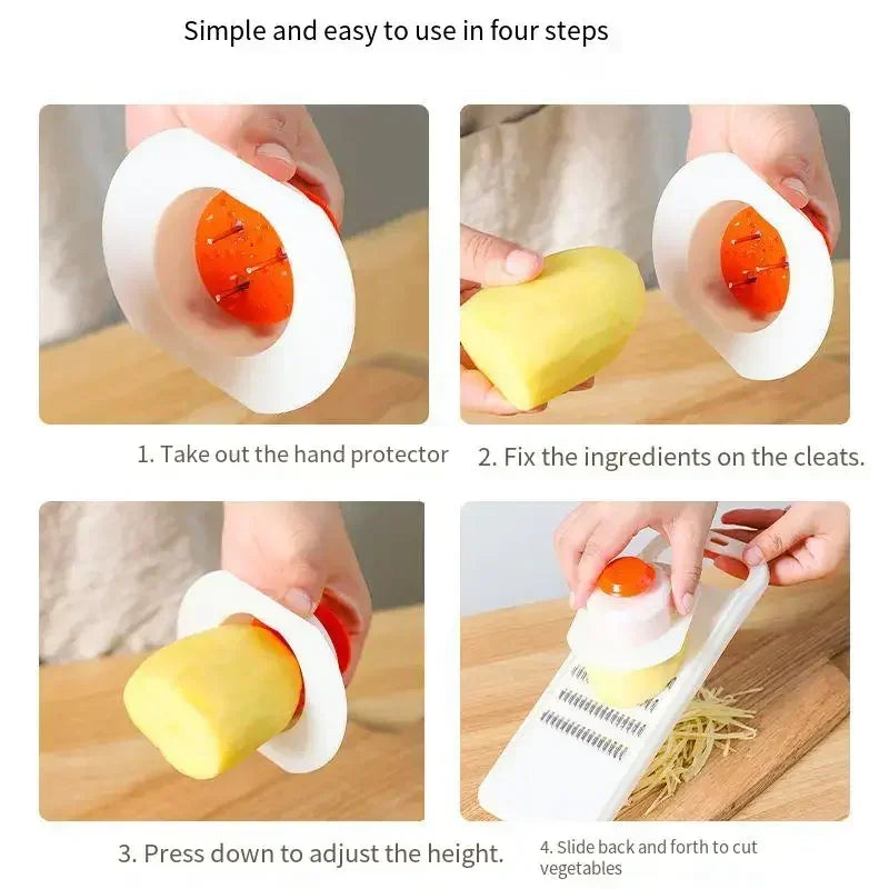Vegetables Slicer Grater Carrot Cabbage Food Processors Manual Cutter Kitchen Accessories Supplies Useful Things for Home