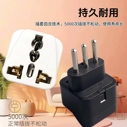 Universal 2025!UK/US/EU/AU To Italy Italian 3pin Travel Plug Converter Adapter Type L Plug Adaptor Convert