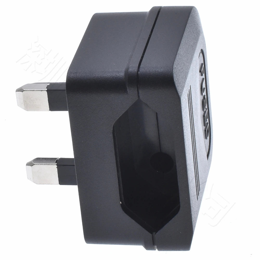 European EU 2Pin to UK 3Pin Power Socket Travel Plug Japan European EU to UK Travel Adapter Electrical Charger Adapter Converter