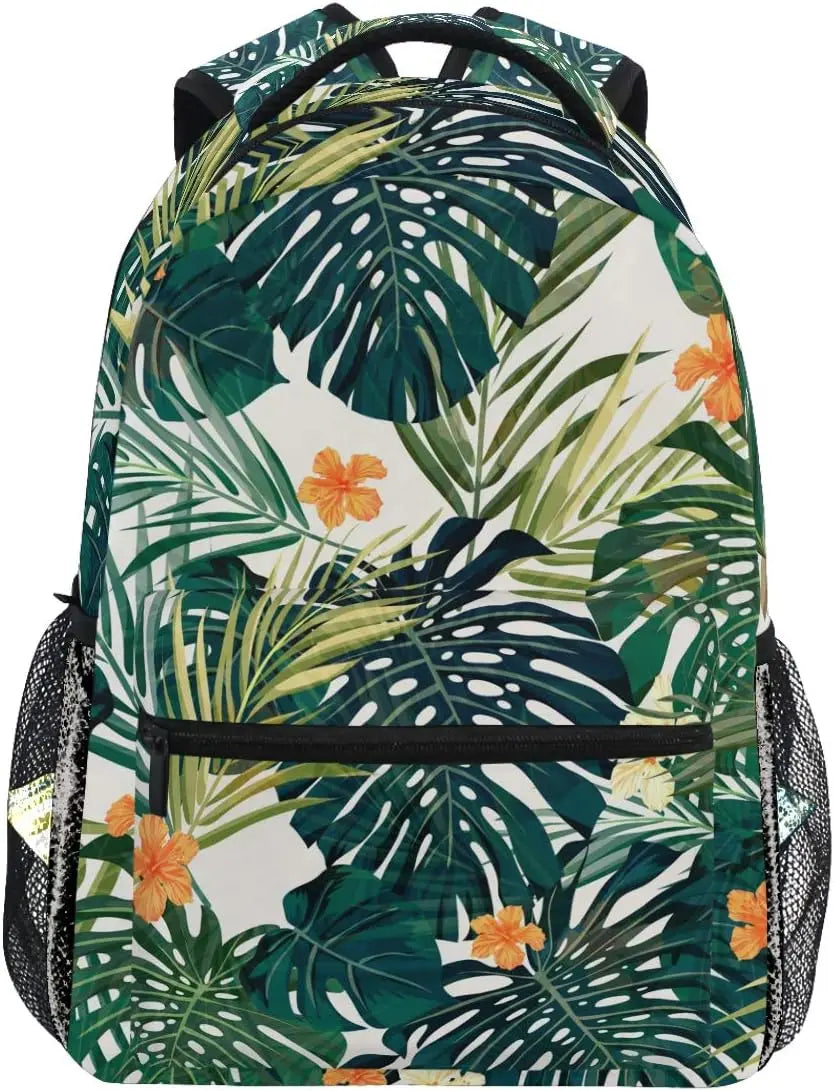 School Start Best Seller! Blue Leopard Print Backpack, Trendy Animal Pattern, Stylish Bag for Bold Style Fans