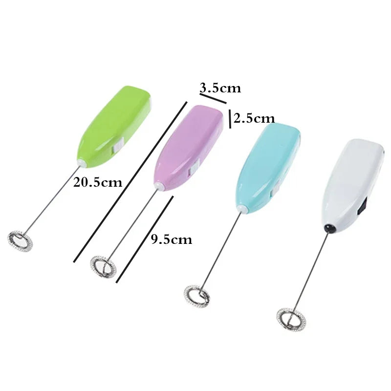 Blender Kitchen Accessories Drinks Milk Coffee Frother Foamer Whisk Mixer Stirrer Egg Beater Electric Mini Handle Kitchen Tools