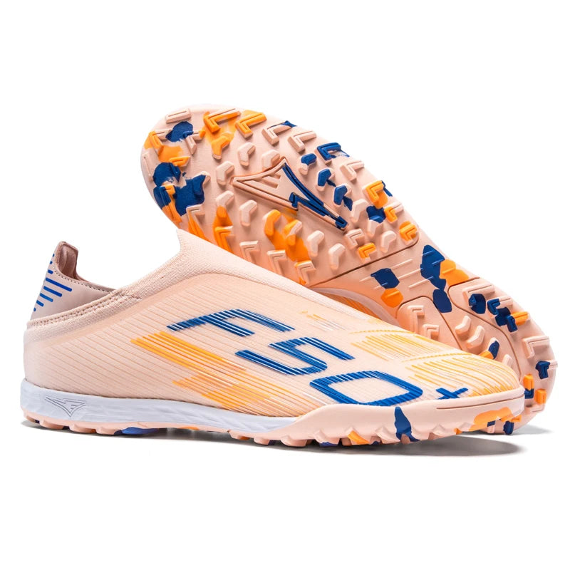 High Quality Mens Football Boots F50 Boys FG/TF Training Studded Fast Soccer Cleats Pro Non Slip Football Shoes for Man 35-45