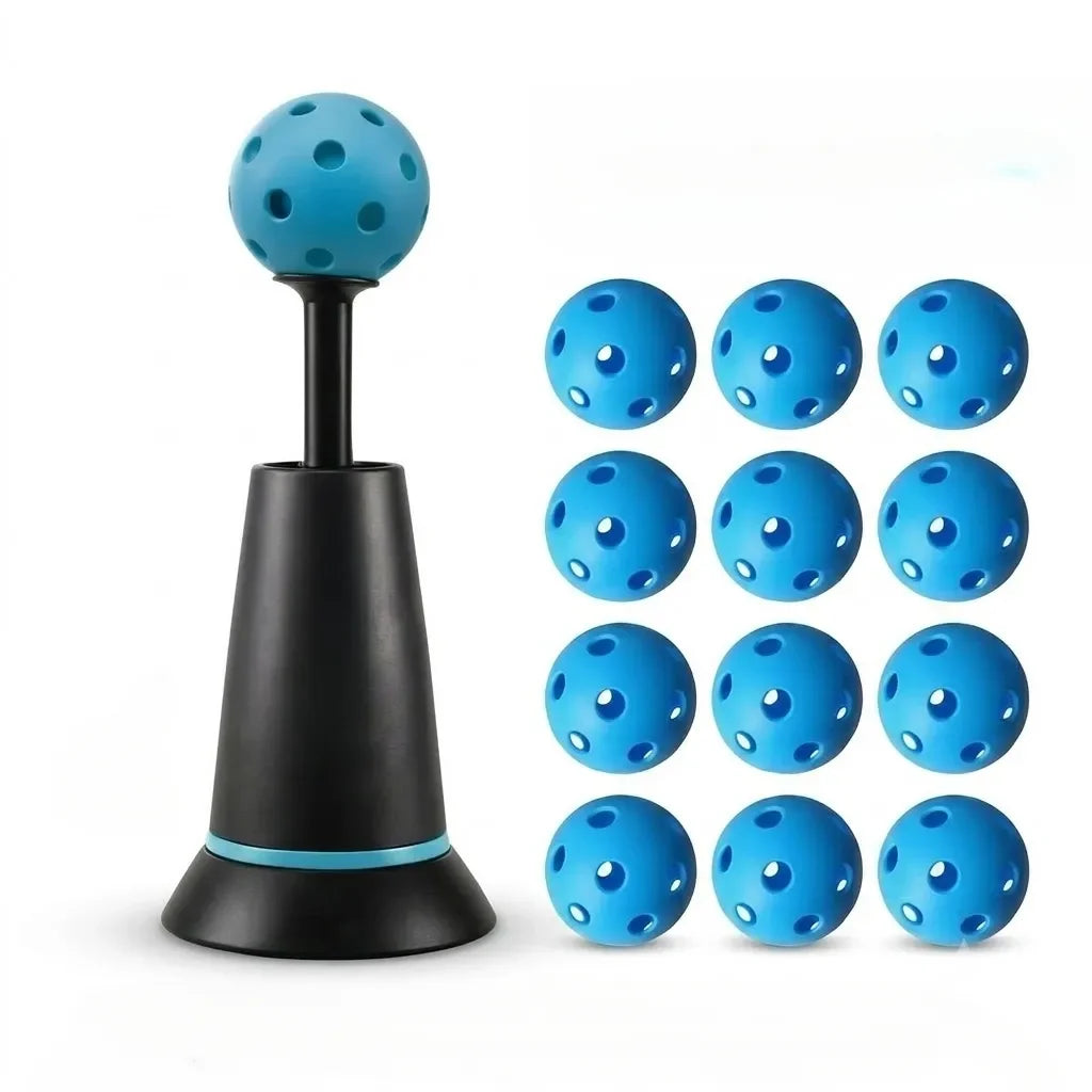 Baseball Training Equipment Tand Popper Ball Bundle, Baseball Swinging and Hitting Practice with 13 Balls
