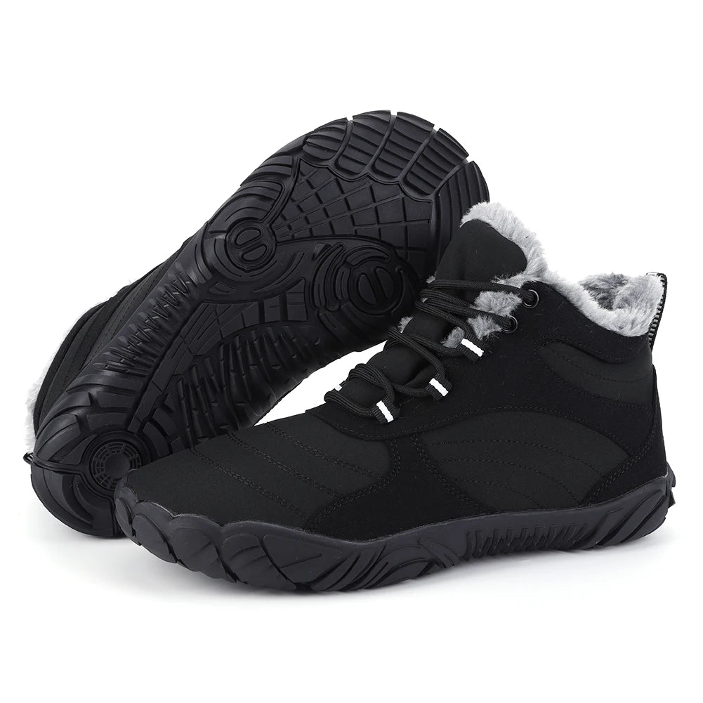 Winter Footwear Barefoot Boots Waterproof Snow Sneakers for Women Men
