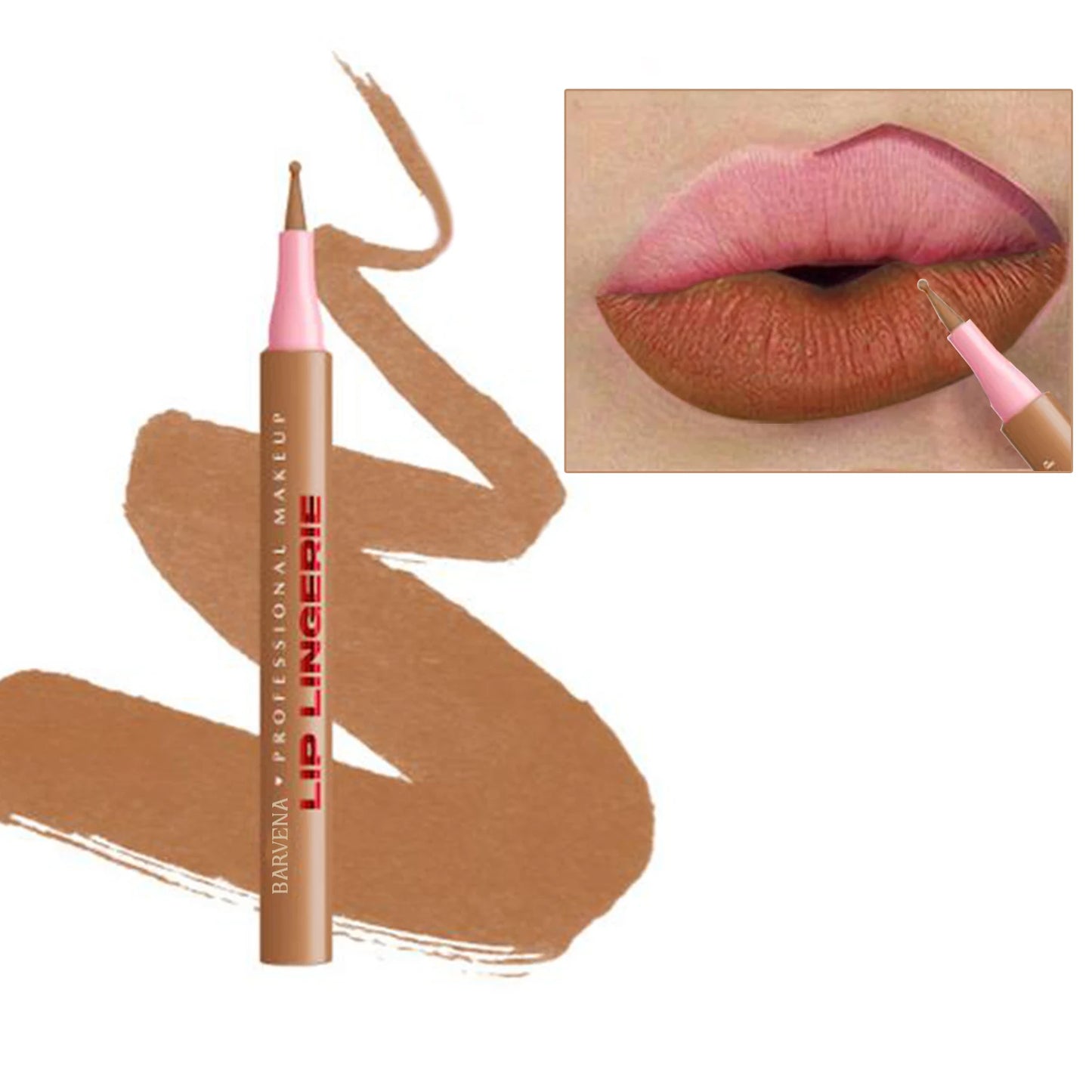 12 color matte lipliner lipstick lip pencil long-lasting waterproof, sweat proof, non dry cosmetics women's cosmetic pen