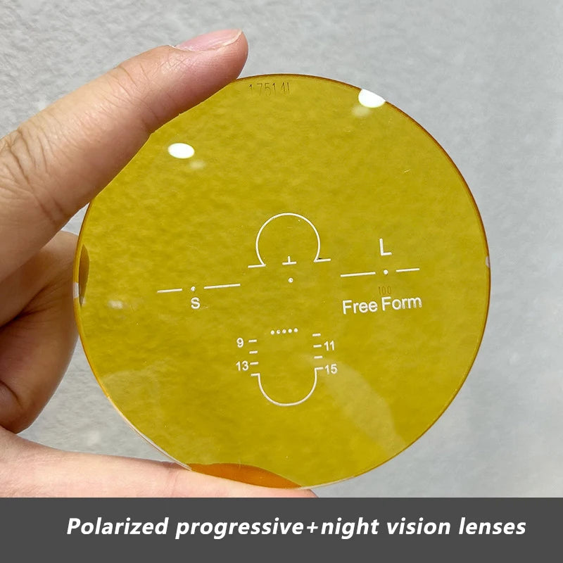 Sunglasses Polarized Progressive Lenses 1.50/1.56/1.61/1.67CR39  Optical Prescription Sunglasses Lenses UV Men Women