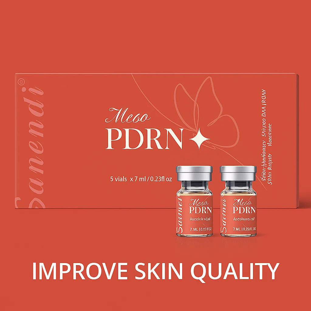 Sanendi Meso-Moisturizing Hydrating Skin Care Essence Set - Solution for Skin Problems PDRN Salmon DNA Vitamin C