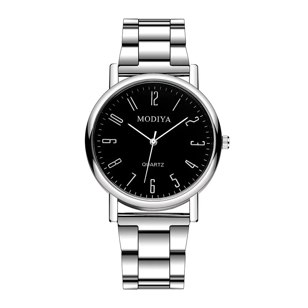 Men Watches Reloj Hombre Fashion Retro Casual Business Quartz Watch for Men Steel Band Roman Number Dial Wristwatches Montres