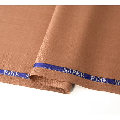 High Count 50% Worsted Wool Fabric For Suits Sewing Blazer Vest Pants Coat DIY High End 280g/m Serge Cloth Material 50X150cm