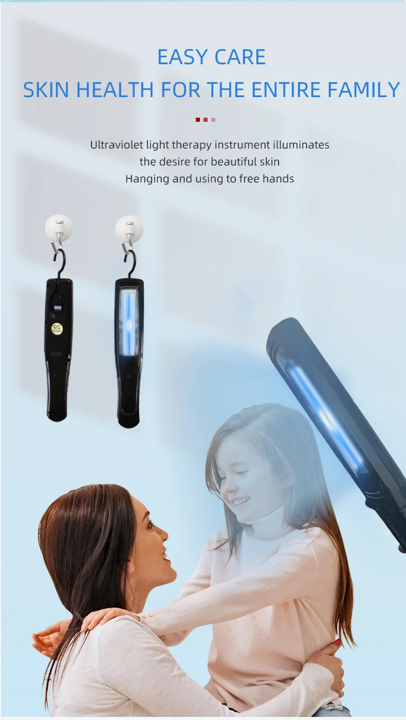 Uvb Lamp Vitiligo Physical Therapy Equipment Narrowband Light Lamp Medical Light Source UV 311nm Therapy For Psoriasis Eczema