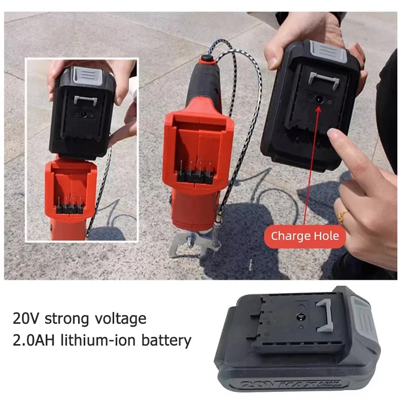 Bee Frame Shaking Machine 20V Rechargeable Hive Vibrator Electric Bee Shaker Vibrating Honey Machine Beekeeping Tools