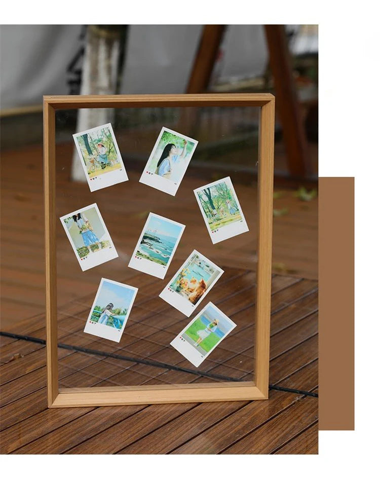 Picture Frames Made of Solid Wood and High Definition Acrylic Display Pictures Photos,Paintings,Posters Wall Mounting Desktop