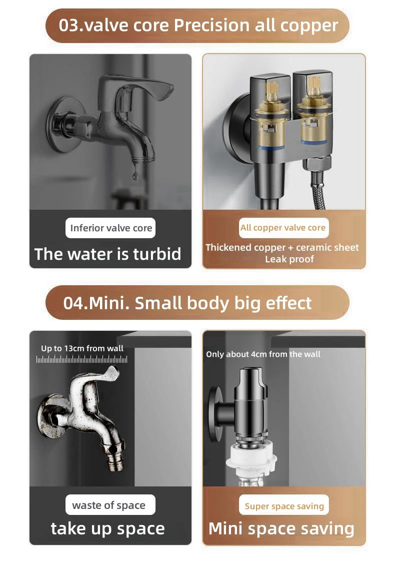 Bidet Spray Set Water Jet High Pressure Handheld Bidet Sprayer Toilet Cleaning Hygienic Shower for Bathroom Accessories