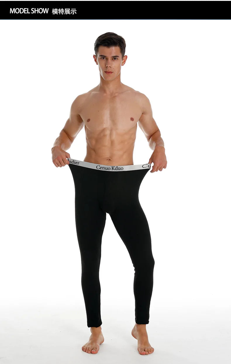 Men Thermal Underwear Men's Legging Tight Winter Warm Long John Underpant Thermo Underwear термобелье мужскоеCalzoncillos Hombre