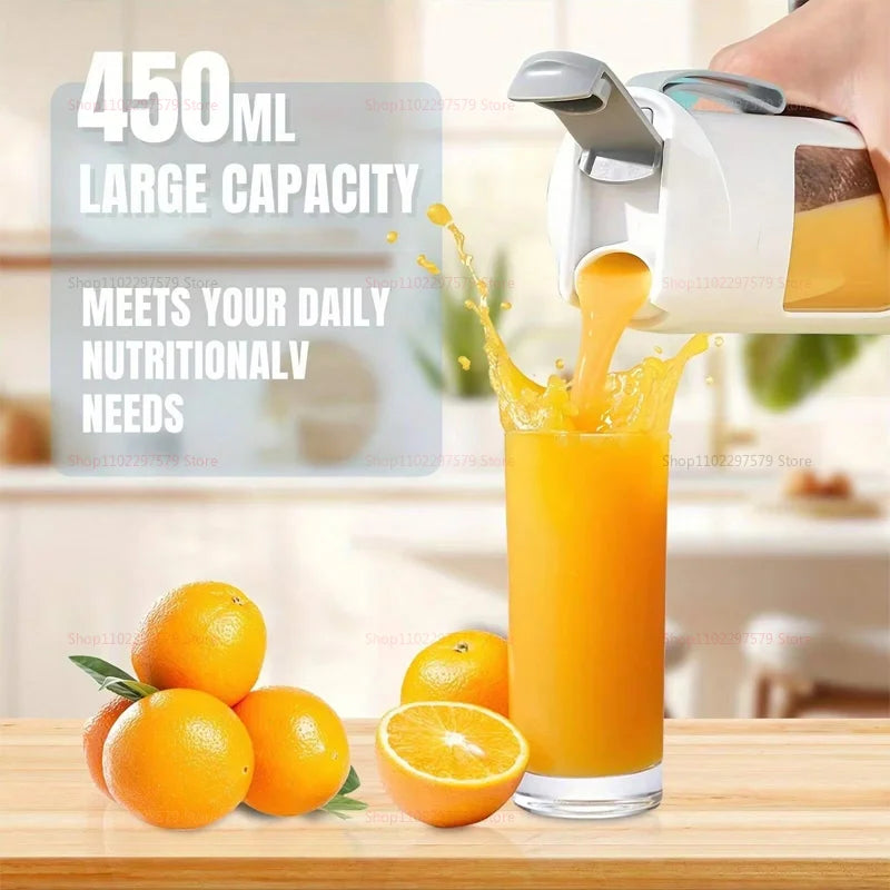 Portable Mini Electric Blender USB Rechargeable Smoothie Maker Fruit Juicer Milkshake Blender For Travel Office Outdoor Use