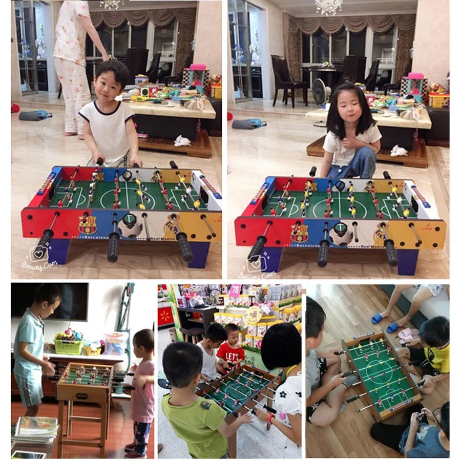 Football Table Games Foosball Table Soccer Tables Party Board Mini Balle Baby Foot Ball Desk Interaction Game Kid Player Gift