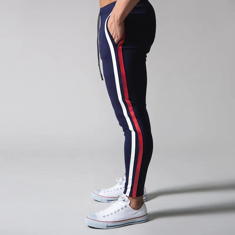 Men's Casual Pants Mens Sweatpants Running Sports Jogging Pants Men Stretch Trouser Training Gym Fitness Bodybuilding Men Pants