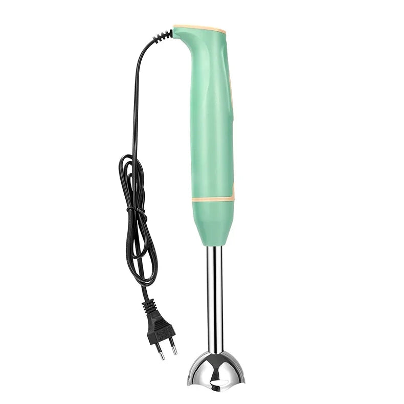 Professional 400W Electric Immersion Hand Blender with Stainless Steel Blade for Smoothies Soups Sauces Baby Food & Meat