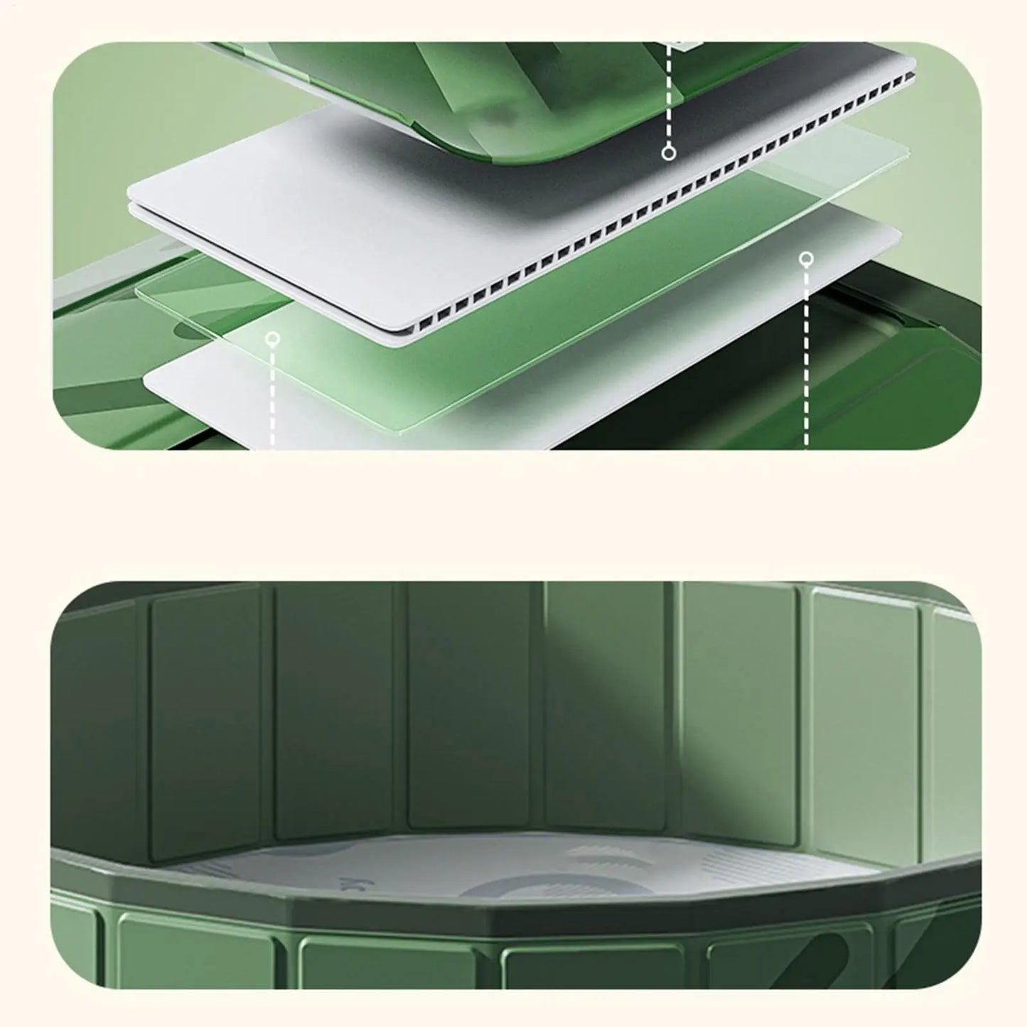 Pet Pool Kiddie Tub Portable Pet Pool Foldable Doggy Pools Outdoor Non slip Pet Bath Pet Cleaning Water Basin Pet Supplies