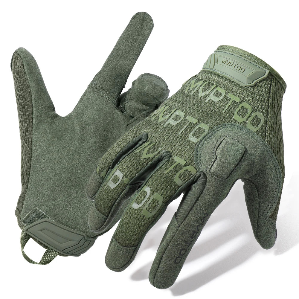 Tactical Full Finger Gloves Touch Screen Combat Shooting Hunting Sport Outdoor Airsoft Paintabll Driving Work Mittens Men Women