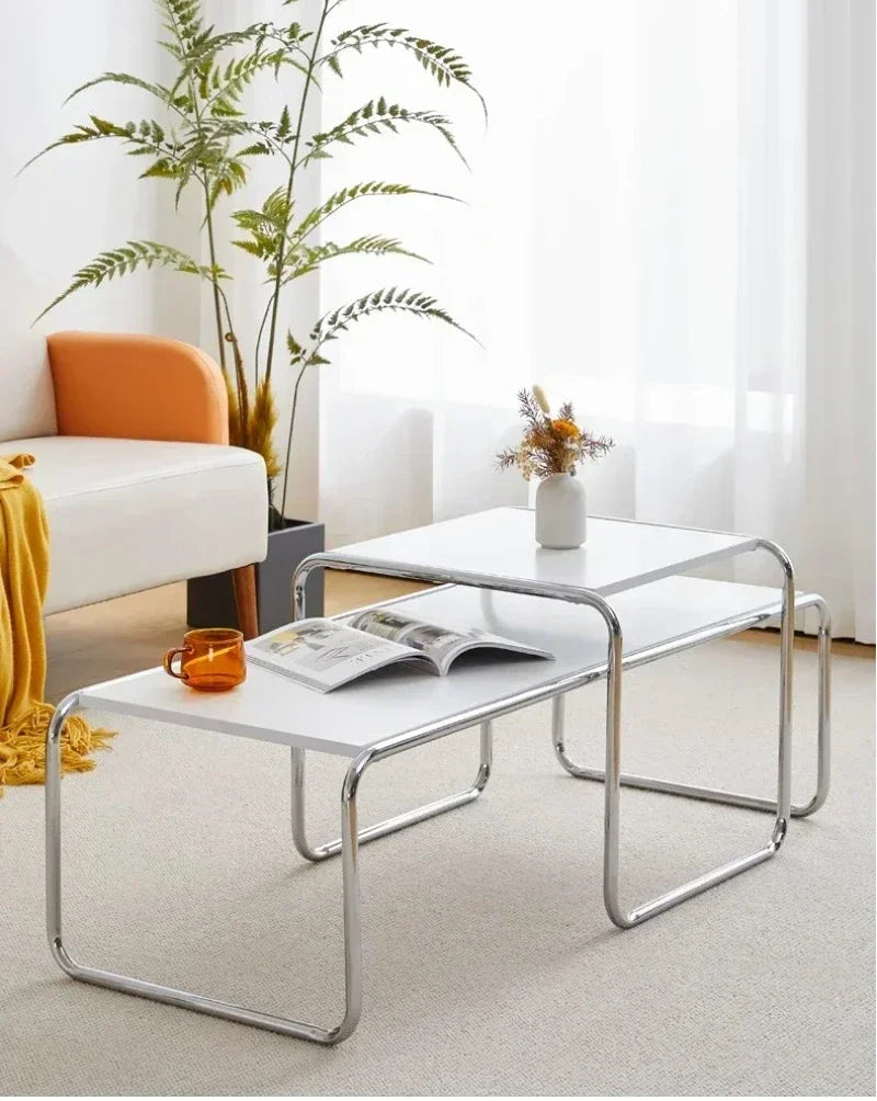 Living Room Sedentary Coffee Table Modern Design Metal Unique Coffee Table Advanced Sense Nordic Mesa Centro Home Furniture