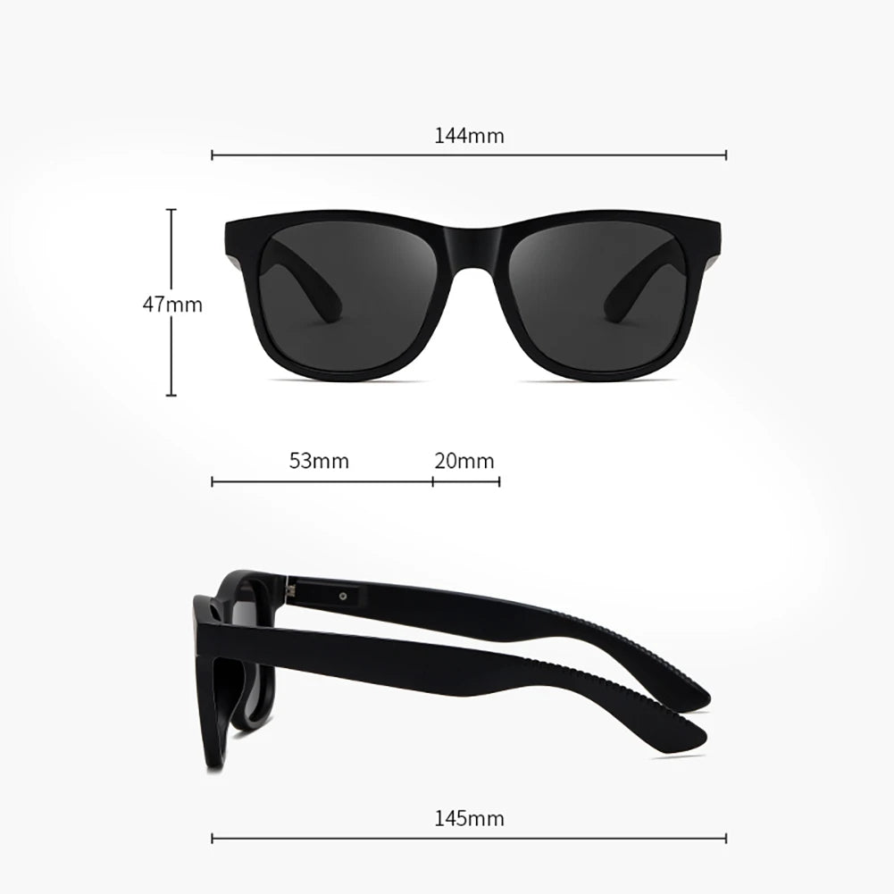 Peekaboo outdoor polarized sunglasses fashion men driving square sun glasses uv400 male travel accessories 2025 brown green