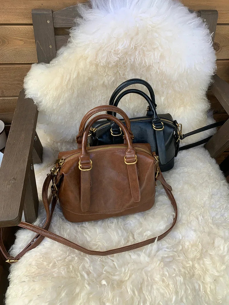 Ladies Hand Bags  Luxury Bag  Cosmetic Bag Luxury Brands for Women  Handbags  Traf  Genuine Leather Handbag Women handbags
