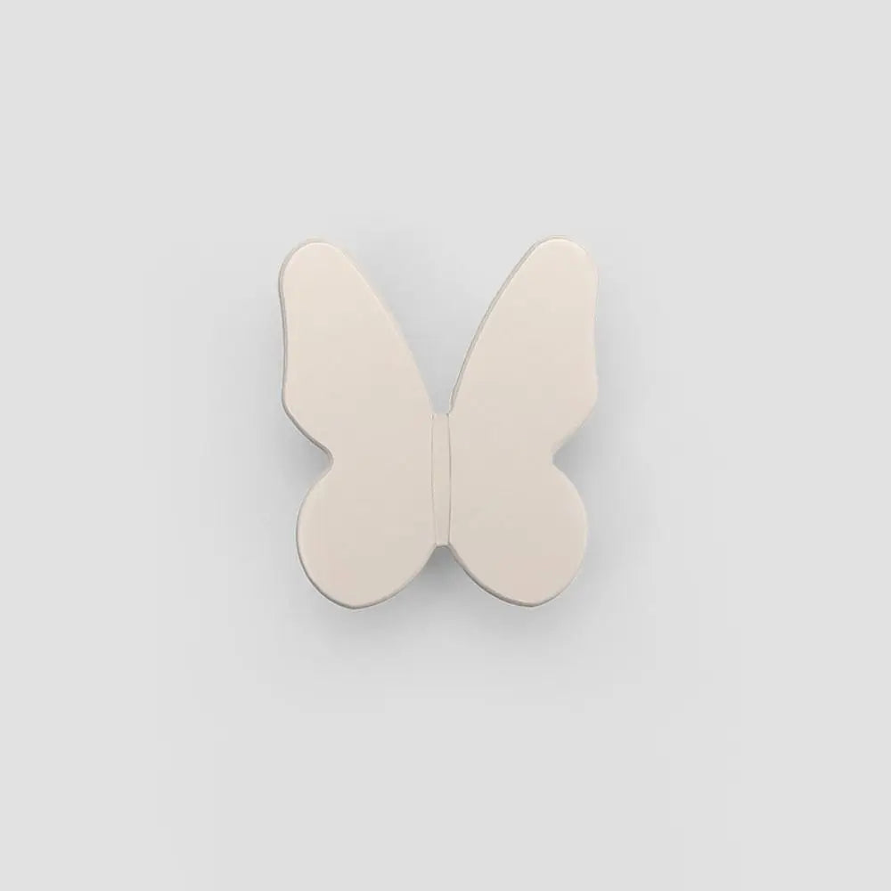 Furniture Hardware Butterfly Shape Door Pulls Wardrobe Pulls Single Hole Drawer Knobs Cabinet Drawer Zinc Alloy