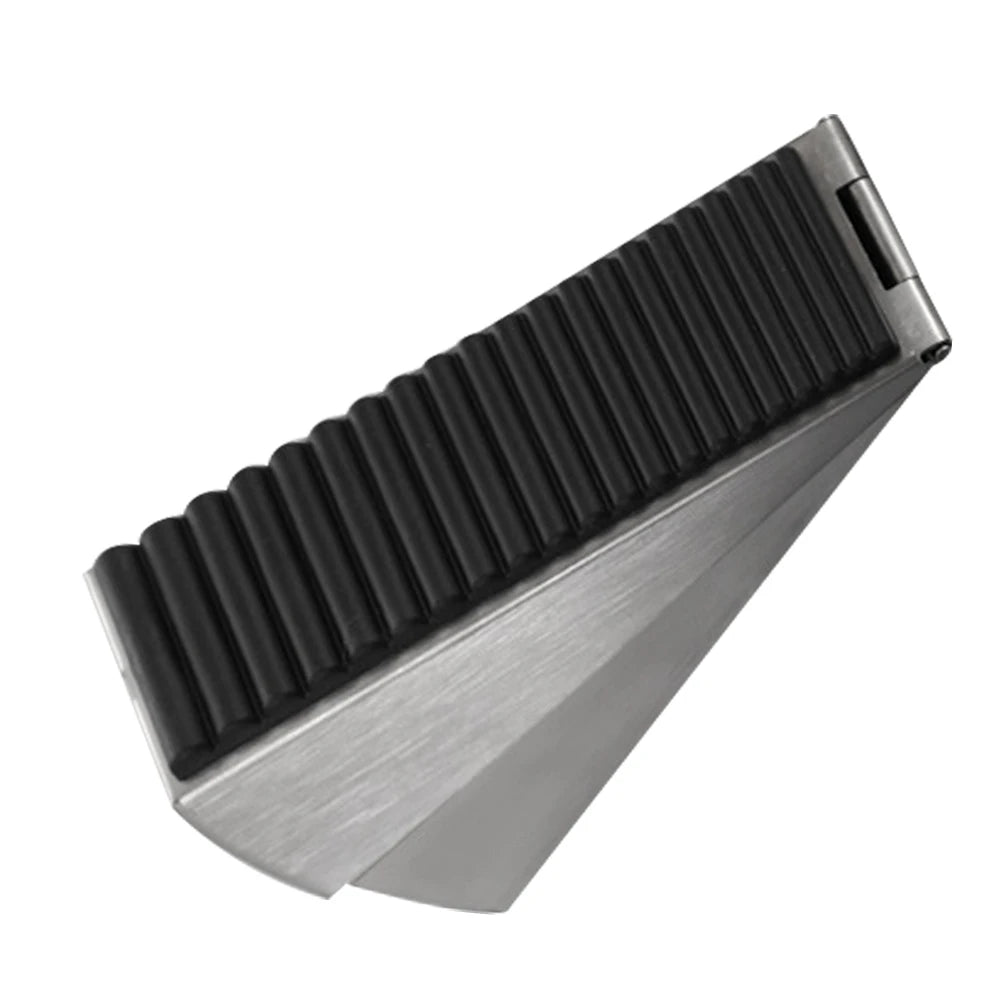 Heavy Duty Wedge Door Stop Anti Wind For Garage Steel Doors Sliding Stoppers Security Keep Open Door Holder Door Blocker Door