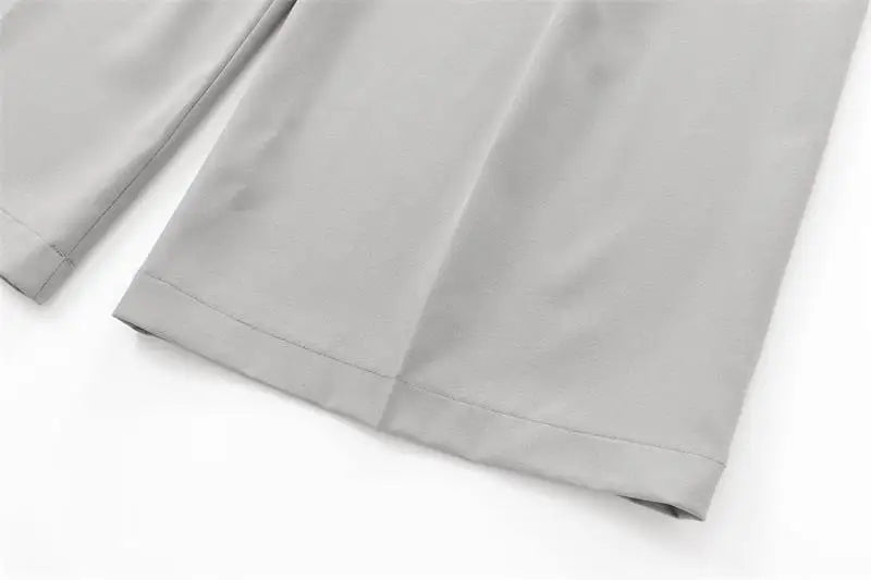 Pants Sets Summer Women's 2-piece 2025 New Fashion Elegant Women's Sets Street Chic Youth Leisure Commuter 2-piece Set