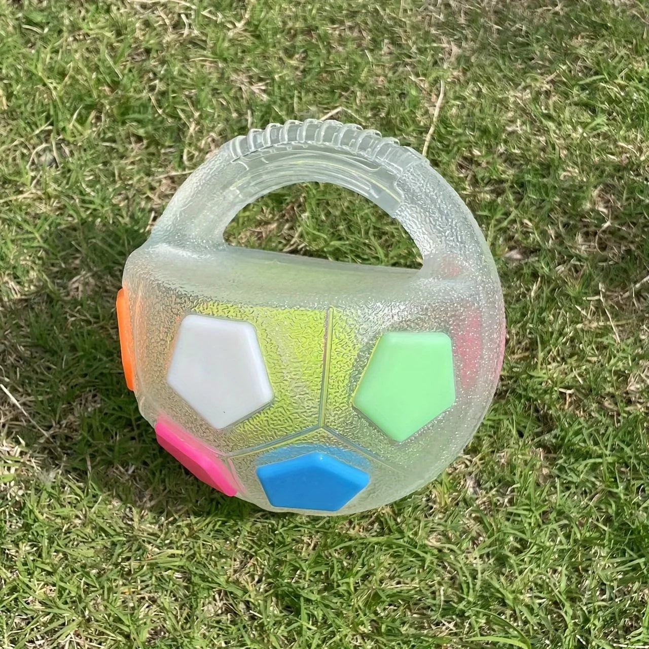 Pet Dog Toy Football Shape,Durable Rubber,Squeaky,Suitable for Medium to Large Breeds Interactive Pet Toy,Companion Toy for Pets