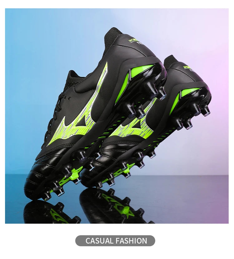 Soccer Shoes Men's Football Boots Grass Training Sports Society Soccer Cleats Non-slip Football Field Boot Crampons De Football