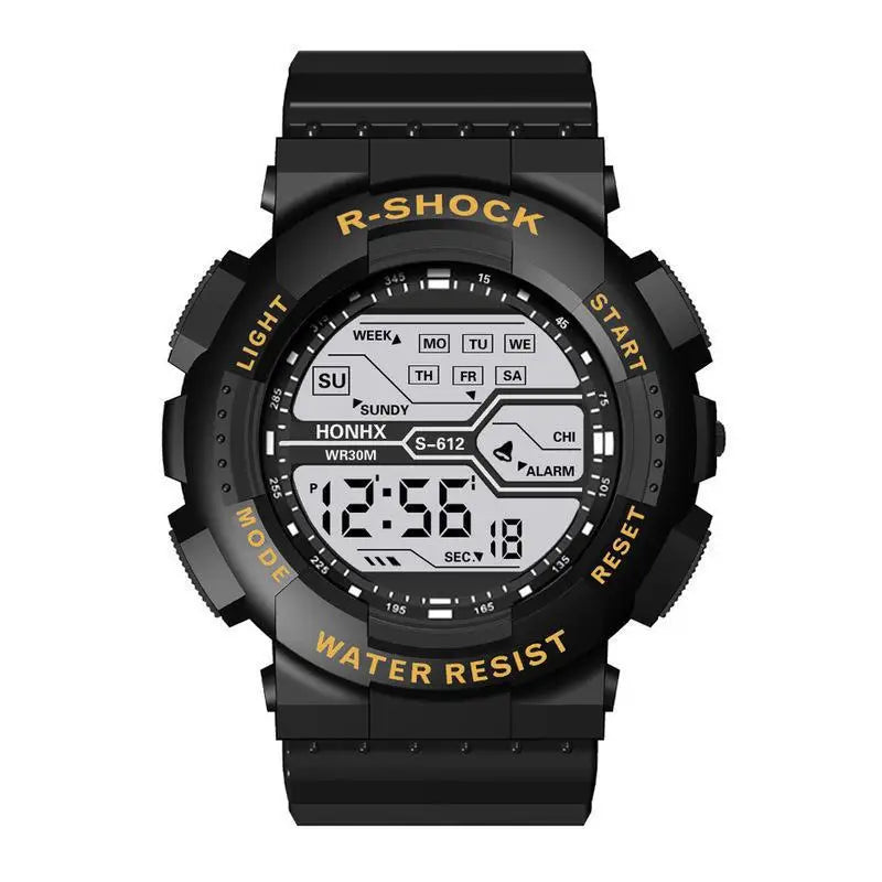 Men's Electronic Watch, Luminous Alarm Clock Sports Multi-function Boy Watch