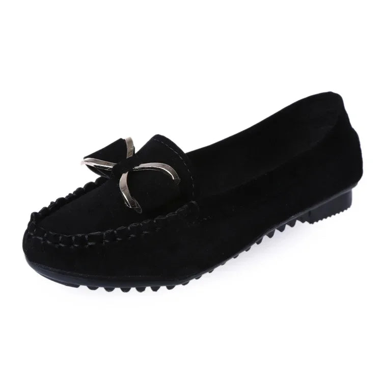 Women's Flat Shoes Fashion Casual Lofers 2025  Ladies Elegant Butterfly-Knot Comfortable Shoes Women Soft Classic Office Shoes
