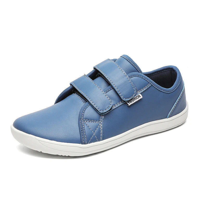 Mens/Women Barefoot Walking Shoes Wide Toe Zero Drop Minimalist Shoes Leather Comfortable Casual Shoes for Gym Driving Office