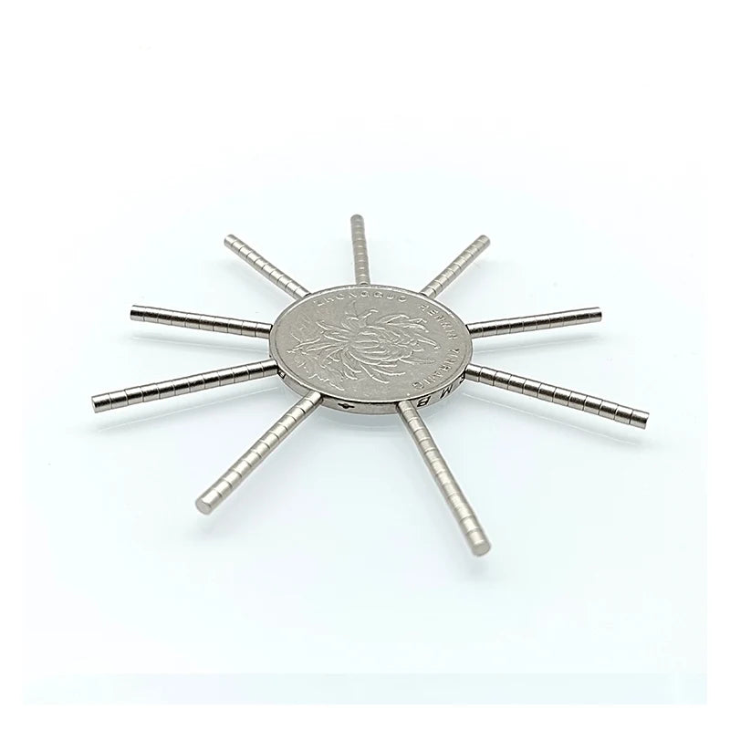 Powerful Round Magnet 2x2mm For Fridge, Offices, DIY & Science, Magnetic imane Disc Refrigerator Magnets