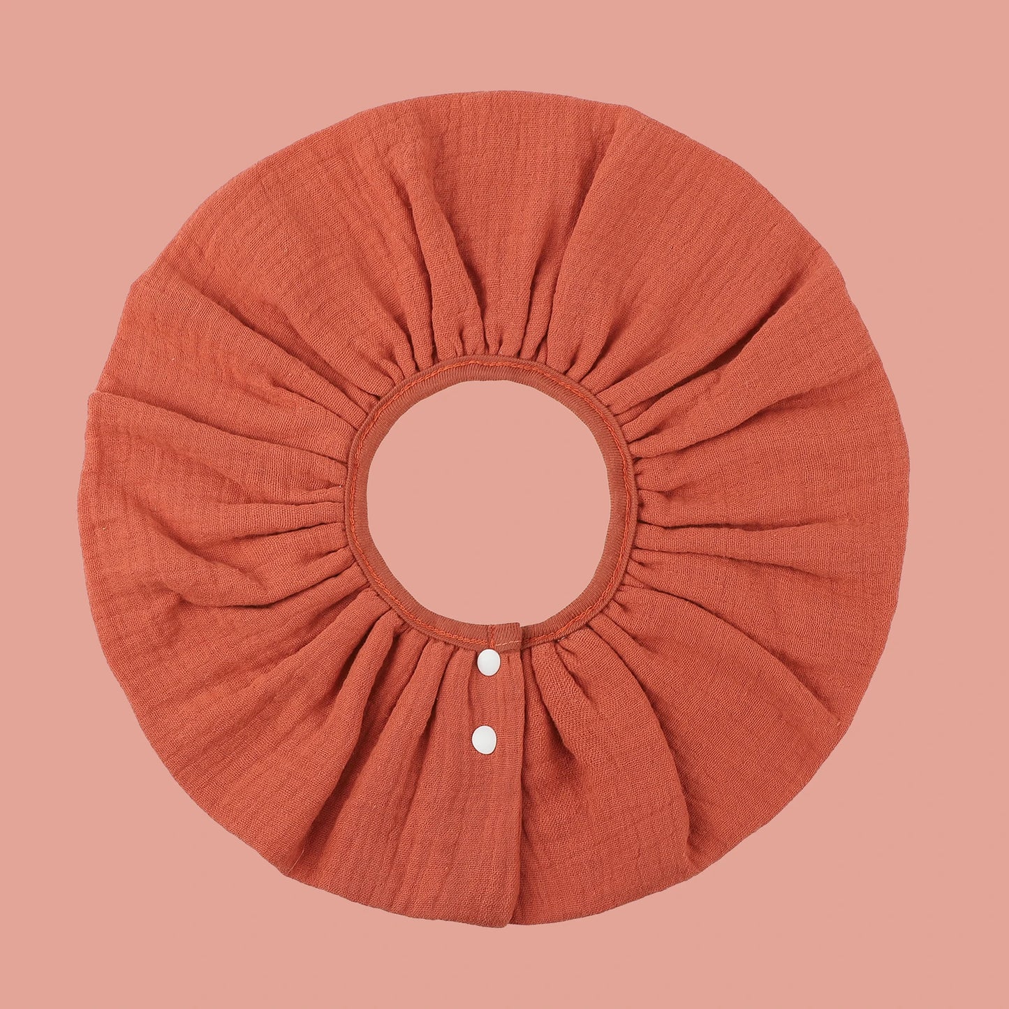 INSULAR Baby Bibs 100% Cotton Newborn Burp Cloths Skin-friendly Absorbent Infant Towel Breathable 360 Degree Gauze 4 Layer 0-1Y